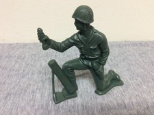 Vintage Tim Mee 4 Plastic US Army Mortar Toy Soldier