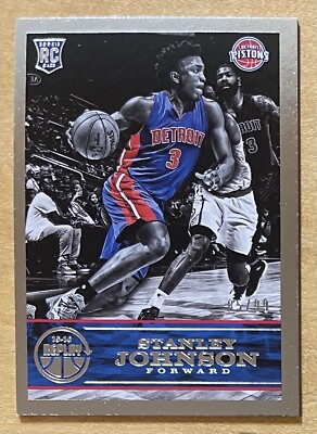 Stanley Johnson Rookie 2015-16 Panini Replay 60 Rare Serial #85/99 Detroit NM-MT
