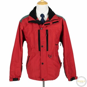 Download Marker Red Black Microfiber Mesh Nylon Lined Mock Neck Hooded Ski Jacket L | eBay