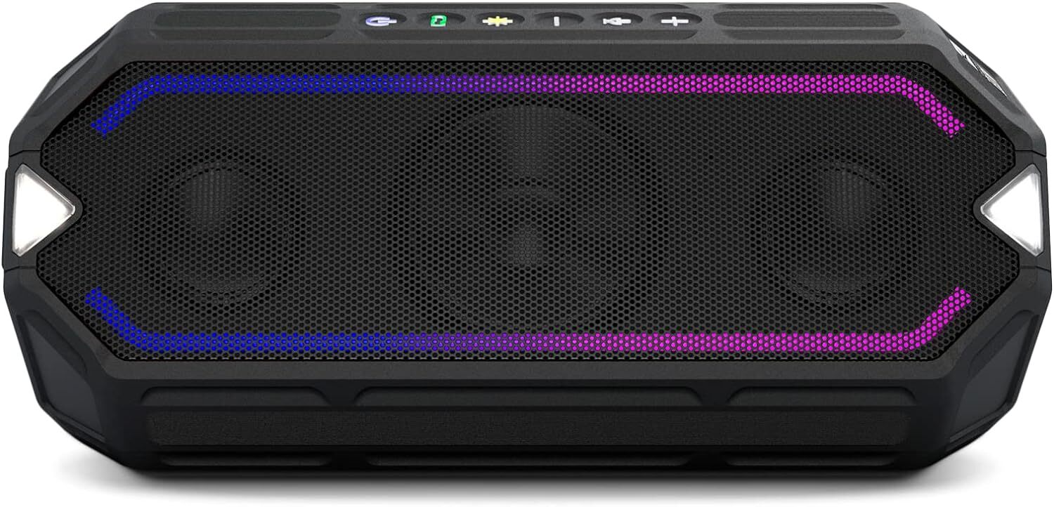 Altec Lansing HydraBoom Bluetooth & Waterproof Speaker-image