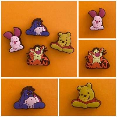 XL Schuhstecker/Shoe Charms für Clogs für WINNIE POOH*/PU DER BÄR*/TIGGER*Fans
