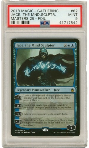 MTG FOIL Jace, the Mind Sculptor PSA 10 GEM MINT Masters 25