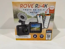 ROVE R2-4K Dash Cam Built-in WiFi GPS Car Dashboard Cam Recorder with UHD 2160 P