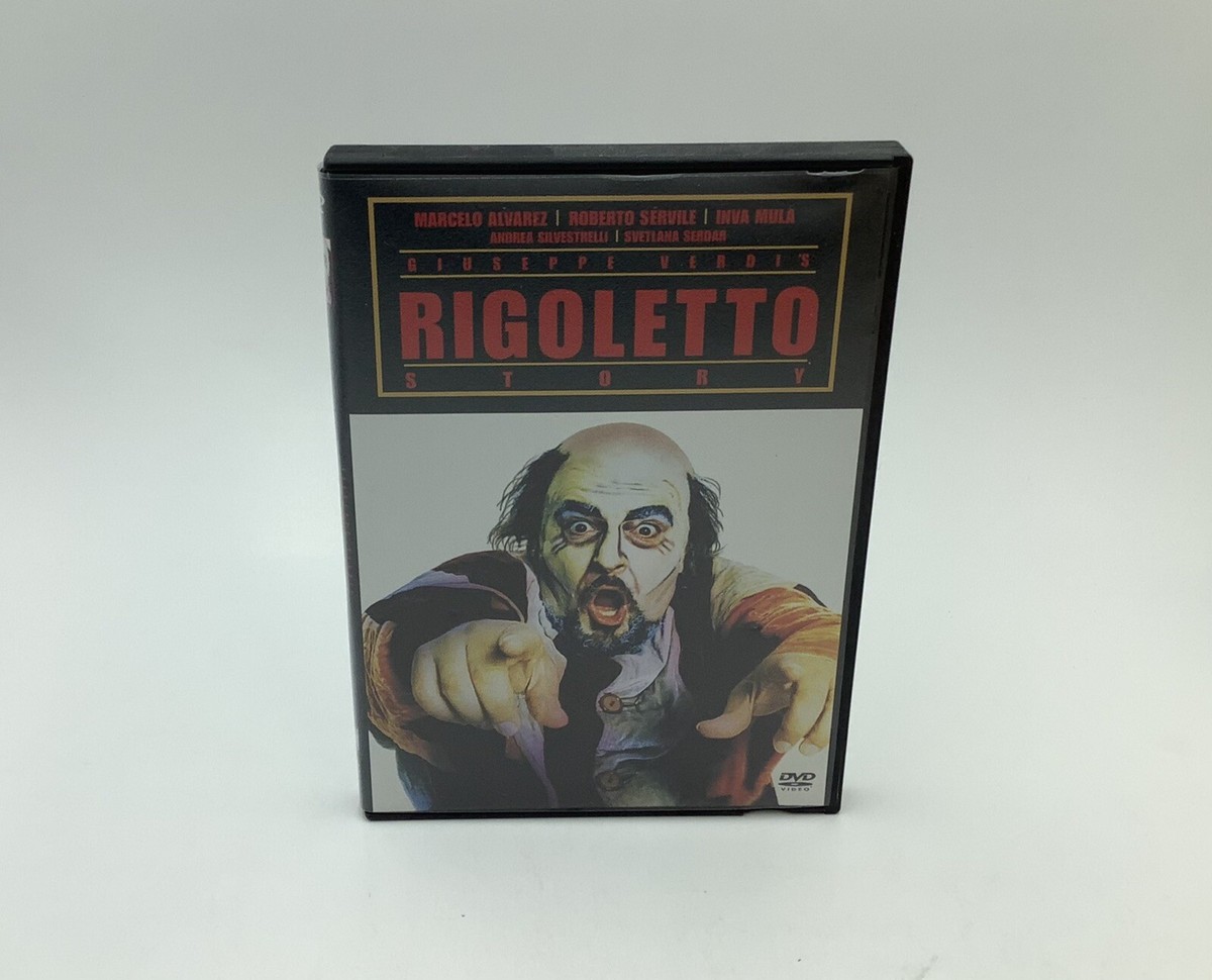 Rigoletto Story DVD RARE. Giuseppe Verdi. Marcelo Alvarez