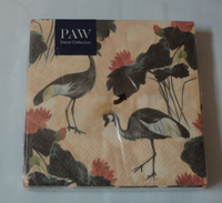 20 Servietten Kraniche 1 Packung Ovp Paw Motivservietten Vogel VöGel Cranes