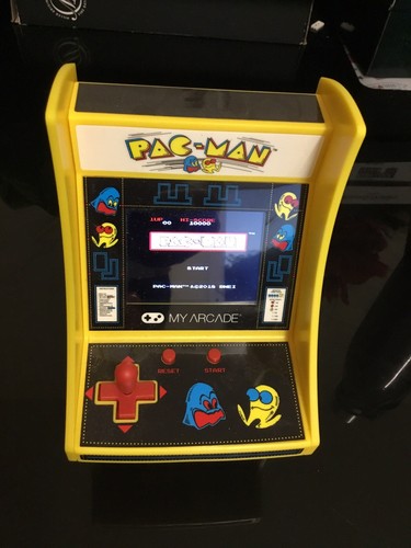 Pac Man Micro Player Retro Arcade Machine 6 Inch Cabinet Ebay