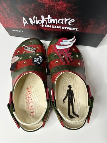 Crocs All-Terrain A Nightmare on Elm Street Horror Collection Men's Size 8 - NEW - Picture 18 of 32