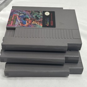 Nintendo NES Games Lot Dragon Spirit Double Dragon II Wizard Warriors & Tested