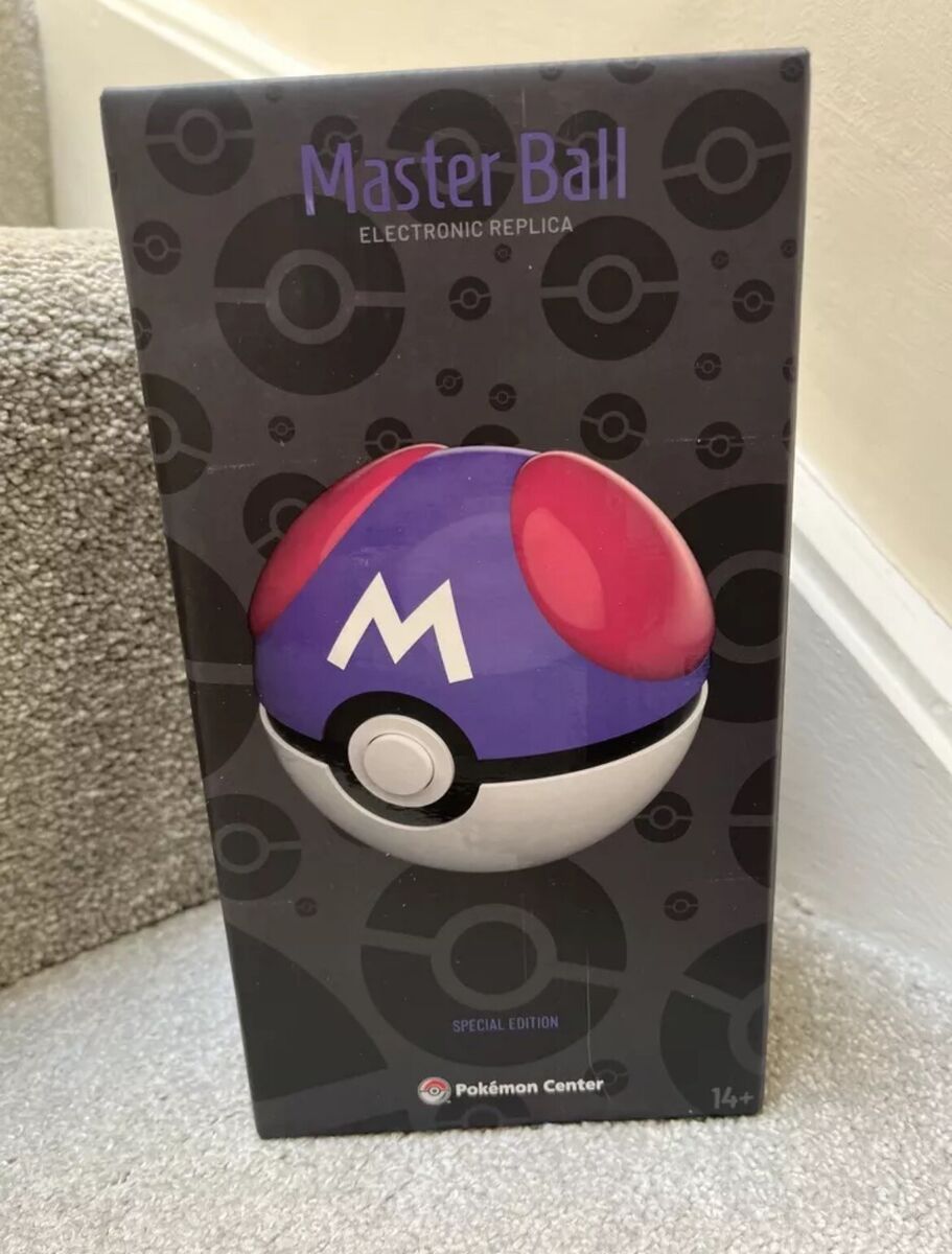 NEW UK Pokemon Master Ball Replica By The Wand Company NEW UK Pokemon Master Ball Replica By The Wand Company