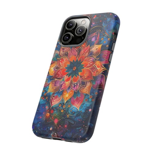 Mandala Flower Watercolor Phone Case for iPhone, Samsung Galaxy, Pixel - 第 66/256 張圖片