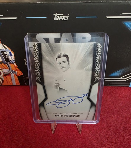 Master Codebreaker [Printing Plate] #93 Star Wars 2018 Masterwork card
