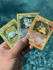 Pokemon Second Gen Holo Starter Trio Charizard Blastoise Venusaur Beautiful Set!