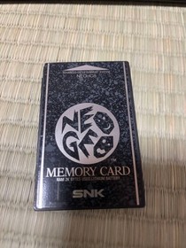 SNK Neo Geo AES Console 2 Controllers 2 Games Memory Card Japan