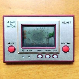 Showa Retro Nintendo Game & Watch Helmet 1981 Japan Tested Working