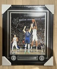 Victor Wembanyama Signed Spurs 16x20 Photo Framed Fanatics COA