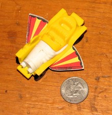 Chitty Chitty Bang Bang Movie Car with Wings Post Cereal Yellow
