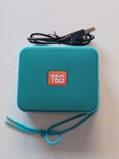 🔊 Altavoz portátil T&G turquesa, nuevo a estrenar