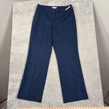 Pendleton Navy Blue Virgin Wool Trousers Straight Leg Dress Pants TH318-20017 12