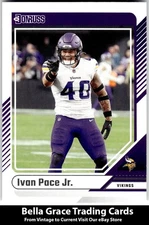 2024 Donruss Ivan Pace Jr. #104 Minnesota Vikings NFL Football