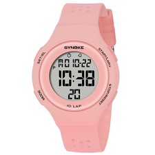 Women Girls Outdoor Sport Digital Watch Waterproof Back Light LED Fashion Watch