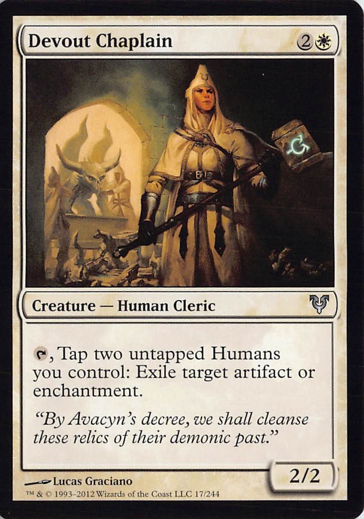 Devout Chaplain 17 NM Avacyn Restored