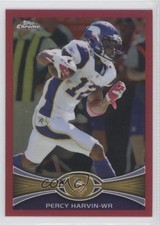 2012 Topps Chrome BCA Refractor 228/399 Percy Harvin #6 0c2