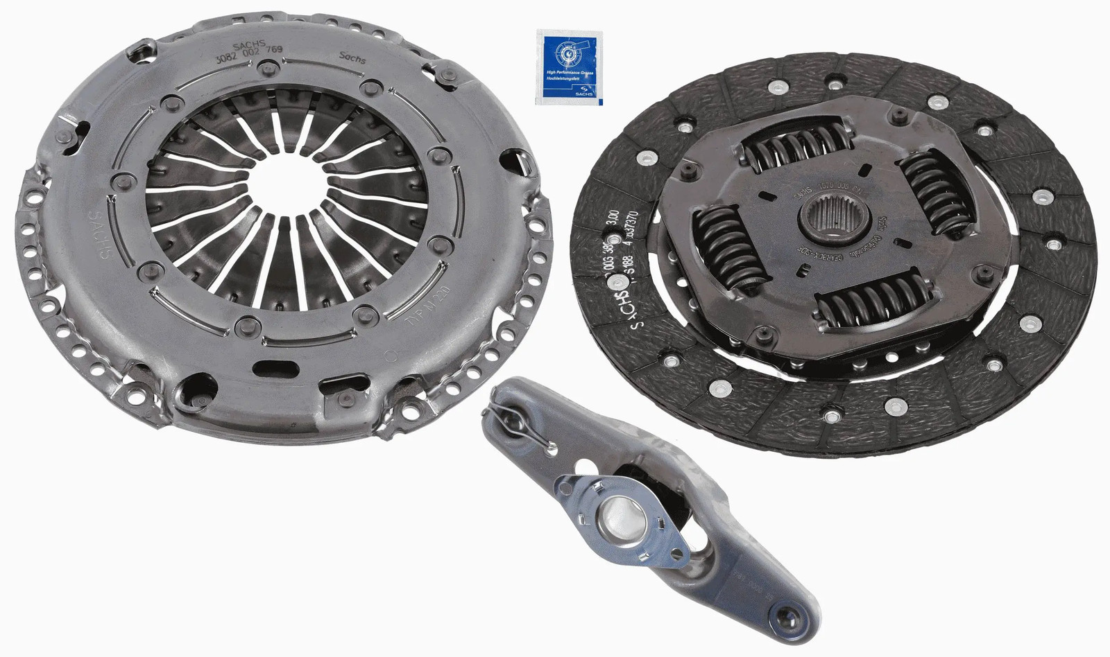 Kit d'embrayage Sachs avec mécanisme à haute friction anti-patinage SEAT
