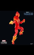 The Fantastic Four  First Steps Marvel Legends Series Human Torch 6-Inch Action