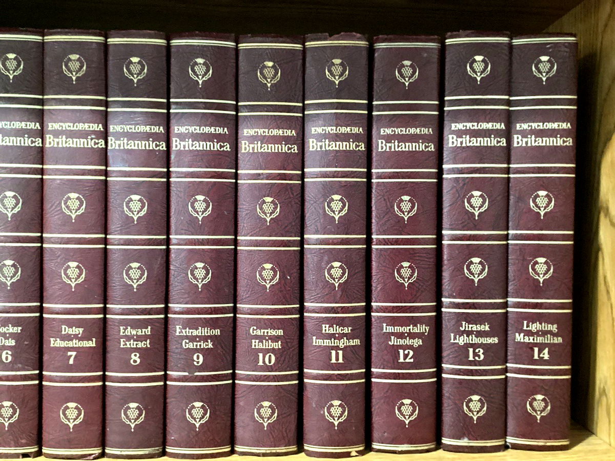 1970 ENCYCLOPEDIA BRITANNICA 1768 EDITION 1- 23 VOLUME SET + INDEX