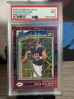 2024 Panini Optic - Rated Rookie Caleb Williams #201 Pink Velocity Prizm /80  RC