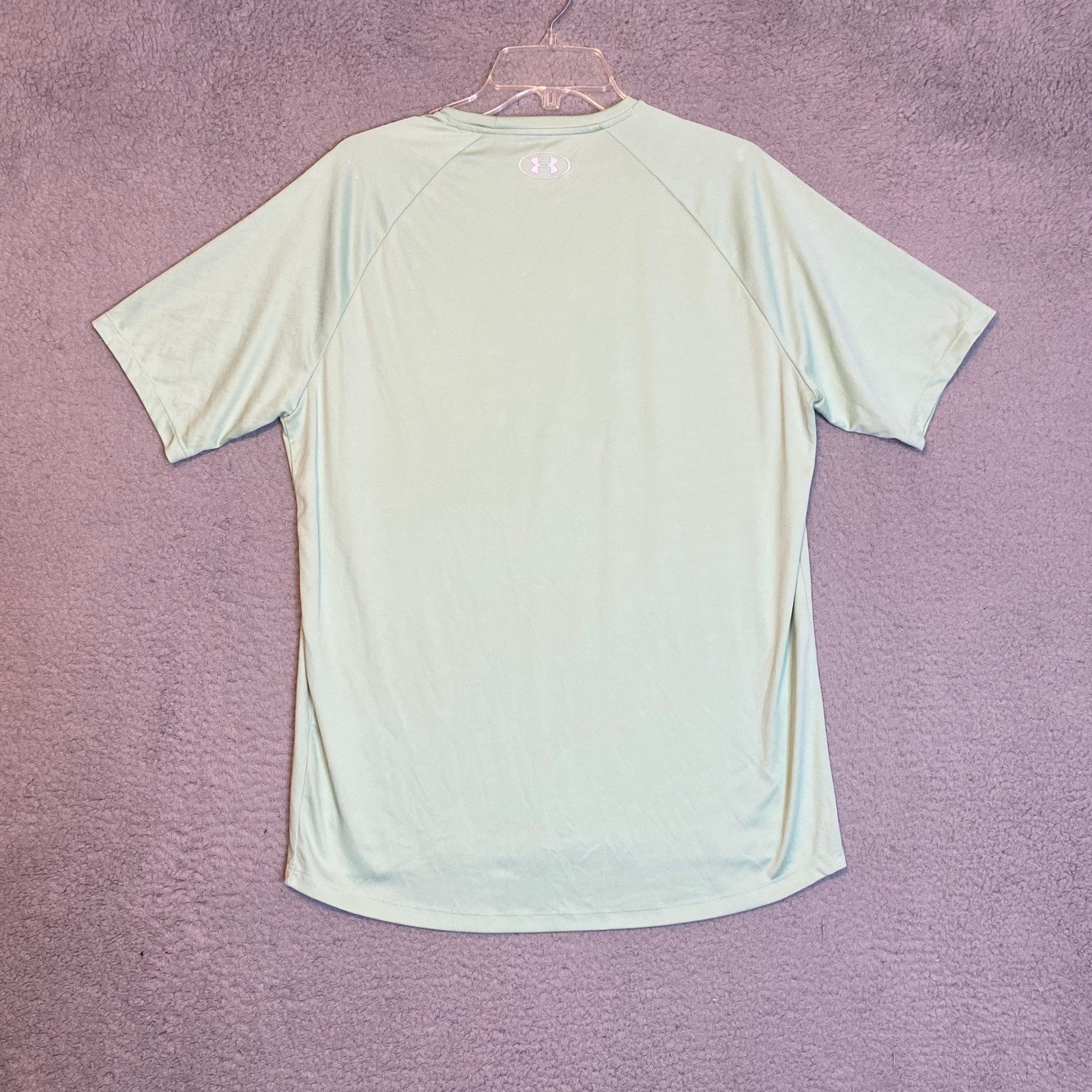 Under Armour Mens Large T Shirt Athletic Training Loose Fit Activewear Mint thumbnail 6