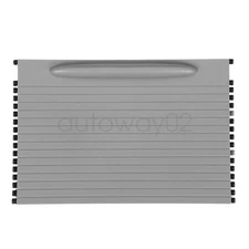 For Porsche Cayenne 2003-2010 Front Console Cup Holder Roller Blind Cover Gray