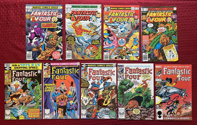 Fantastic Four lot #192, 193, 201, 209, 223, 224, 226, 264, 272 1978-1984VG-FN++