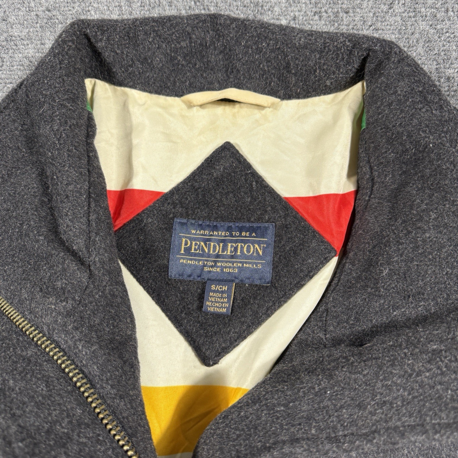 Pendleton Jacket Cascade Campbell Wool Blend Wate… - image 7