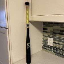 Victus Custom Wood Baseball Bat Black 31" Unmarked Weighs 25oz