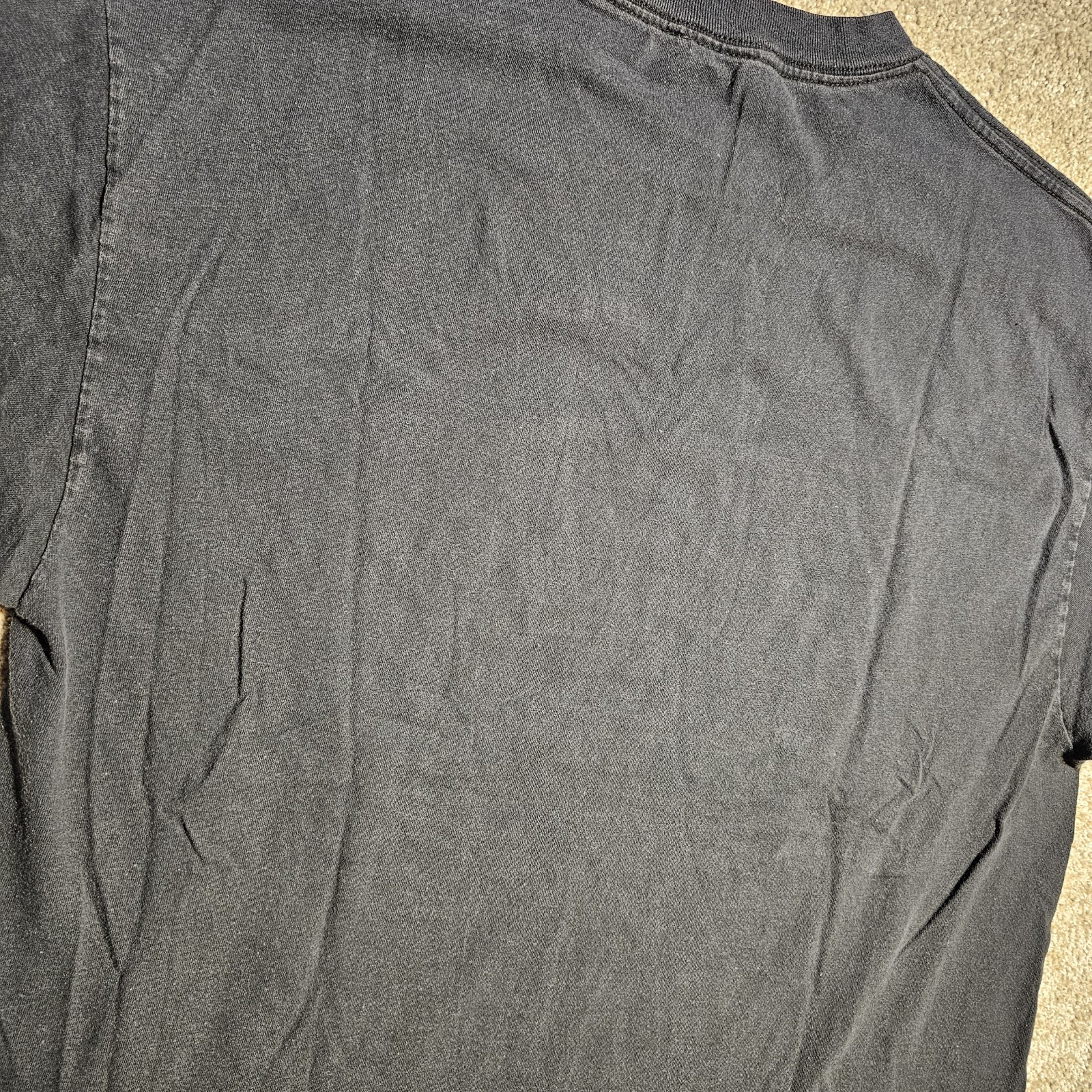 Vtg Y2k Tapout American Arrogant Spellout Mens XL Logo T-Shirt Black 1888 Sleeze