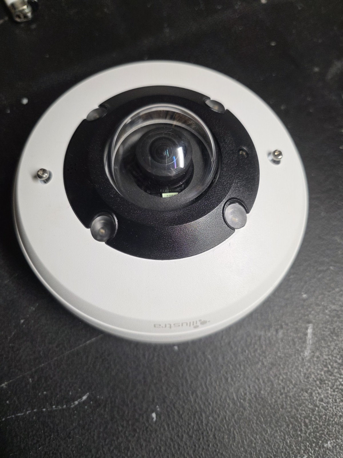 American Dynamics IPS12FFOCWIY Illustra Pro Wired Fisheye Security Camera