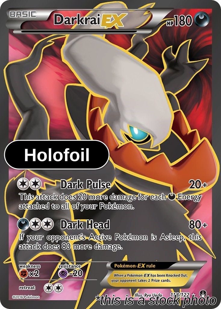 Darkrai EX (Full Art) [BKP - 118/122]
