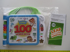 LEAP FROG Learning Friends 100 Words Book English and Spanish