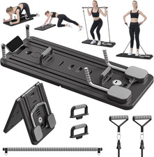 5-in-1 Foldable Pilates Reformer Board for Home Workout  Fitness