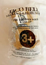NEW SEALED TACO BELL TALKING CHIHUAHUA PLUSH "HERE, LIZARD, LIZARD"