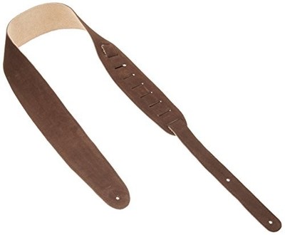 Planet Waves Suede Guitar Strap, Cognac