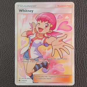 Whitney - 214 - Lost Thunder - Full Art Ultra Rare - LP+ - Pokemon TCG