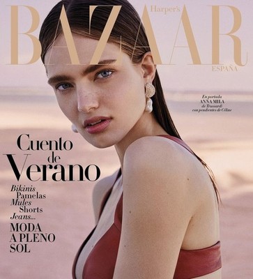 HARPER'S BAZAAR Spain Magazine June 2018 ANNA MILA GUYENZ Ophelie Guillermand