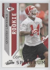 2009 Playoff Absolute Memorabilia Spectrum Black 11/50 Quinten Lawrence #180 0b5