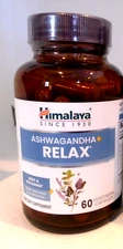 Himalaya Herbals Ashwagandha+ Relax 60 Vegi Caps