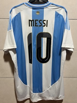 Argentina National Team Adidas Jersey 2024 Leo Messi Original Authentic Champs