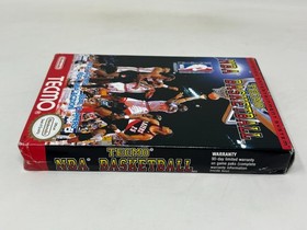 NES Nintendo - Tecmo NBA Basketball - CIB Complete in Box / Tested (1992)