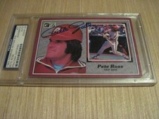 1983 Donruss Action A/S PETE ROSE PSA/DNA AUTO