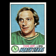 Pierre Jarry #106 1977 Topps Minnesota North Stars Hockey Card NHL EX